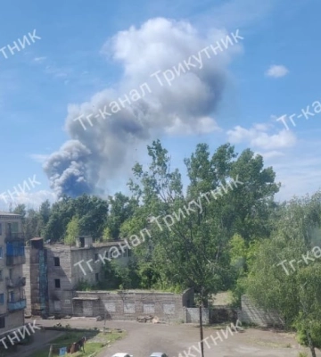 ЗМІ: В окупованому Сорокиному “прилетіло” в склади боєприпасів росіян, почалася детонація