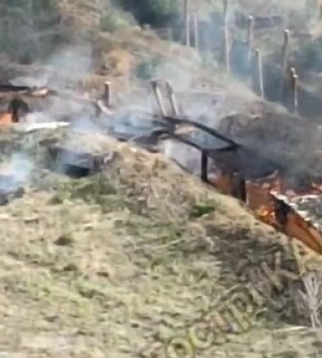 Сили оборони знищили бліндаж, в якому окупанти облаштували склад БК на Харківщині. ВIДЕО