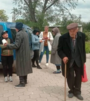 З Тягинки на Бериславщині евакуювали 9 місцевих жителів