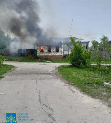 В Есманьській громаді на Сумщині загинула жінка через артобстріл з боку РФ — прокуратура