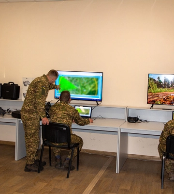 Закарпатські гвардійці вдосконалюють свої навички на сучасному обладнанні