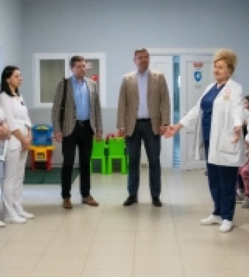 У Волинському обласному медоб’єднанні захисту материнства і дитинства відкрили оновлене відділення отоларингології