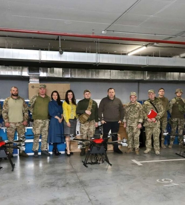 Защитники получили от Днепра очередную партию ударных дронов и другое оборудование еще на 16 миллионов