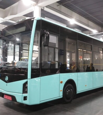 У Києві презентували новий автобус українського виробництва “Мальва” (Фото)