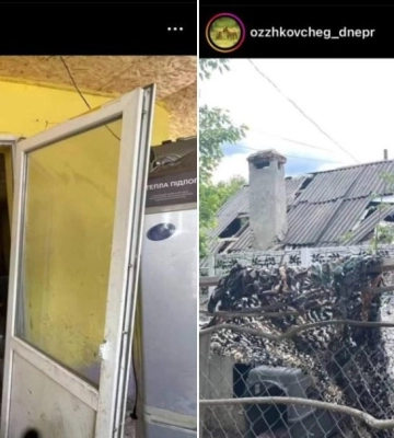 У Дніпрі через ракетний удар росіян постраждав притулок для тварин