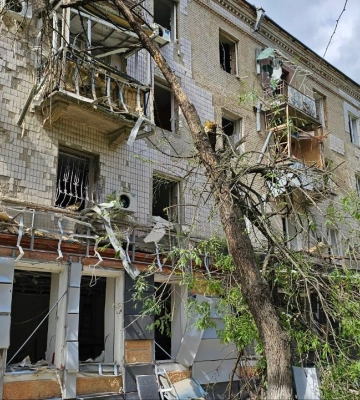 Удар рф з авіації по Херсону: попередньо відомо про 5 постраждалих