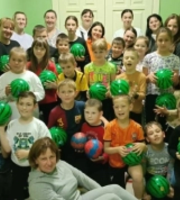 В ліцеї в Роздільній провели спортивну гру з учнями та батьками