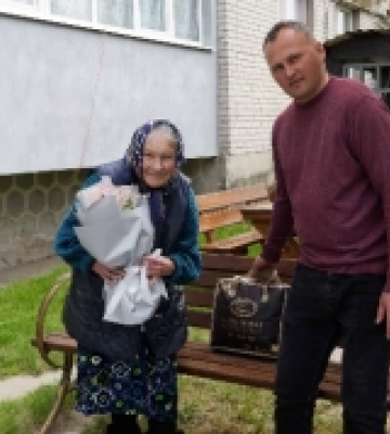 Із 91-річчям привітали жительку волинську довгожительку Ганну Березюк