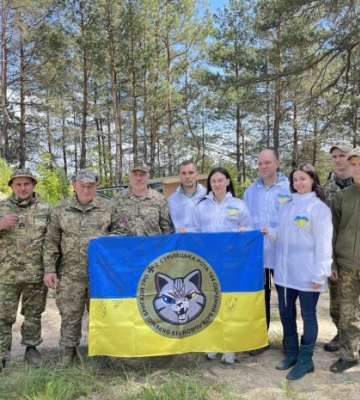 Благодійний фонд молодіжної ініціативи &quot;Надія&quot; зібрав понад 700 тисяч гривень для захисників з 119 бригади ТрО