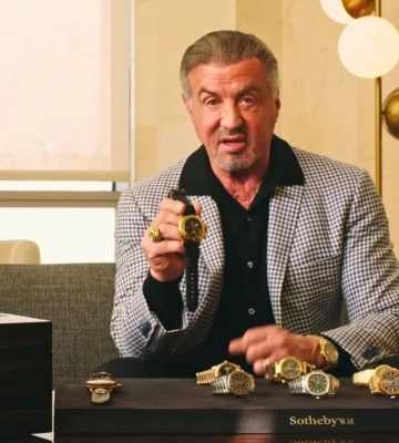 Скільки коштує час Сильвестра Сталлоне? Відповідь на аукціоні!