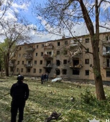 Наслідки ворожих обстрілів Херсонщини. ФОТОрепортаж