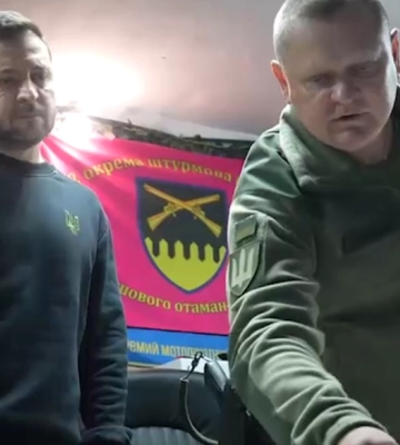 Зеленський зустрівся з бійцями 92 ОШБр, які тримають оборону на Харківщині