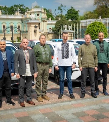 Одещина отримала від Міністерства охорони здоров’я України 7 сучасних електромобілів для первинної медичної допомоги