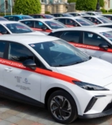Одещина отримала від Міністерства охорони здоров’я України 7 сучасних електромобілів для первинної медичної допомоги