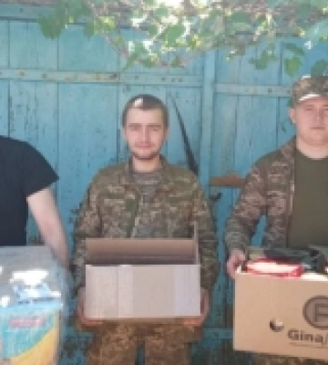 Військові отримали генератор, продукти, одяг та засоби гігієни від виноградівських волонтерів