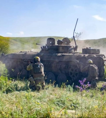 Нацгвардійці показали бій біля Липців на Харківщині – відео