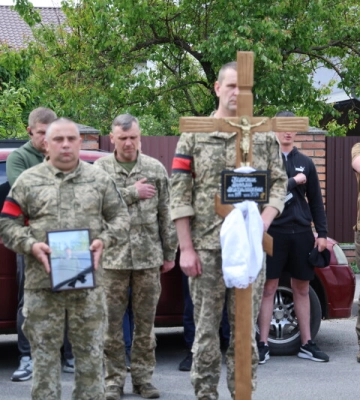 Луцьк прощався з Героєм Віталієм Колесником