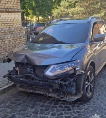 Поліцейські  притягнули до відповідальності водійку, яка скоїла ДТП поруч зі школою
