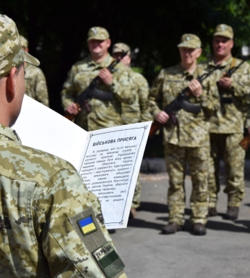 Прикордонні підрозділи на Волині поповнилися новобранцями