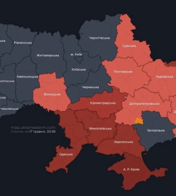 Над Одеською та Кіровоградською областями зафіксовано ворожі &quot;шахеди&quot;