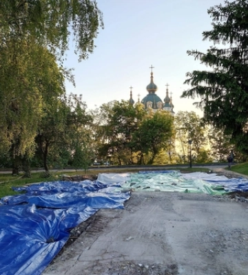 У Києві вночі знесли «храм-МАФ» УПЦ «МП» 