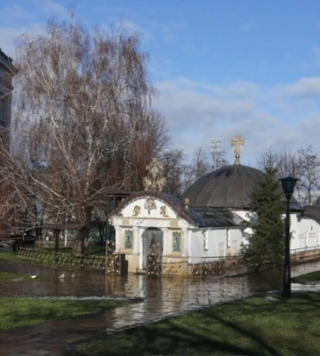 У Києві знесли «храм-МАФ» УПЦ (МП) на території Національного музею історії України