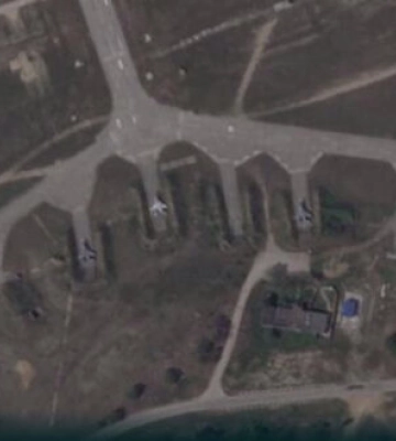 Наслідки атаки ЗСУ на аеродром &quot;Бельбек&quot; в окупованому Криму. СУПУТНИКОВІ ФОТО