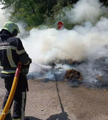 Впродовж чергової доби закарпатські вогнеборці ліквідували 5 пожеж на відкритих територіях