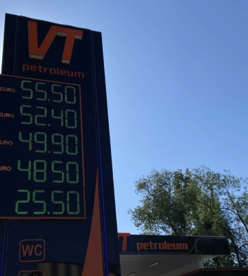 Ціни на бензин, дизель, газ в Івано-Франківську 17 травня