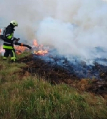 За добу вогнеборці Львівщини ліквідували 21 пожежу сухої трави