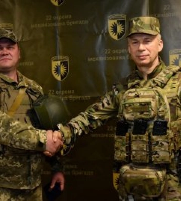 Бойовому медику з Баштанщини вручили «Хрест хоробрих»
