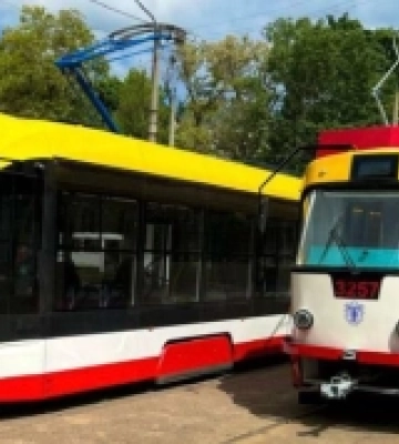 В Одесі почали курсувати два нові трамваї
