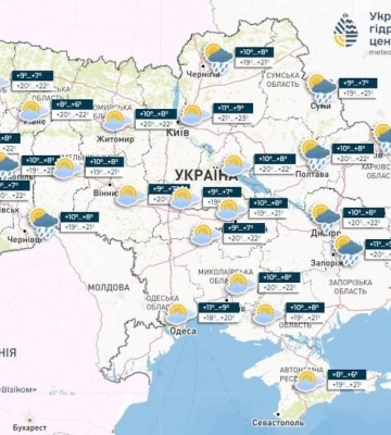 Погода на 18 мая в Украине: кратковременные дожди и грозы, но тепло