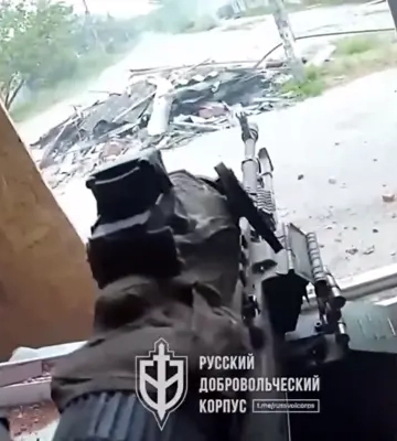 Бійці РДК показали, як знищують росіян на околицях Вовчанська