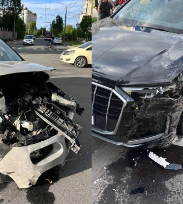 У Франківську трапилась потрійна ДТП. ФОТО