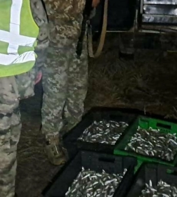На території нацпарку &quot;Тузлівські лимані&quot; на Одещині викрили браконьєрів