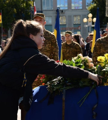 У Рівному попрощалися з 23-річним Володимиром Самковим