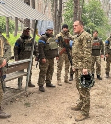 Командувач Нацгвардії відвідав підрозділи на Харківському напрямку