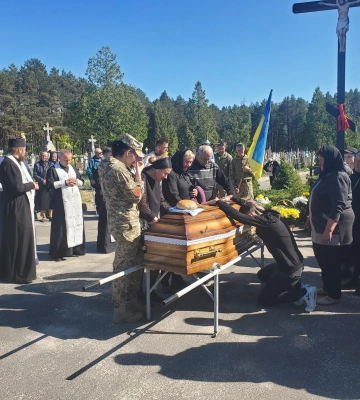 У Рівному попрощалися з 23-річним Володимиром Самковим