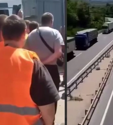 Далекобійники перекрили трасу Київ-Одеса – протестують проти нових правил перетину кордону