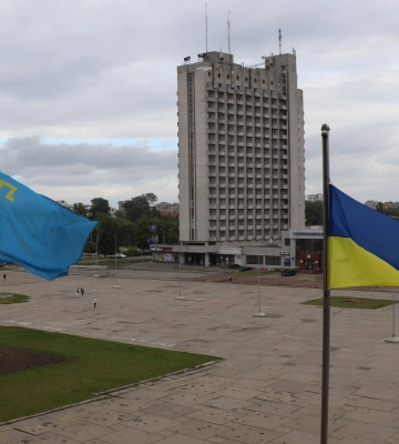 80-ті роковини депортації кримськотатарського народу: в Одесі провели перфоманс на залізничному вокзалі