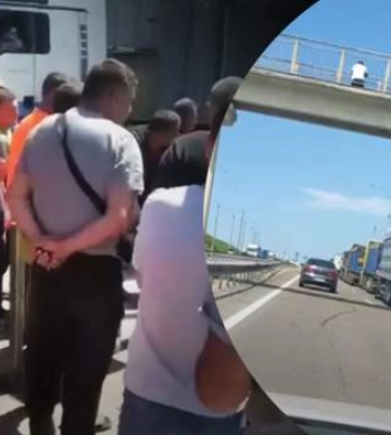 Дальнобойщики перекрывали трассы в Кировоградской и Одесской областях из-за закона о мобилизации