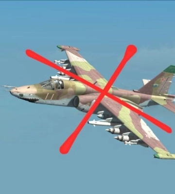 На Донеччині зенітники 110 бригади збили ворожий Су-25