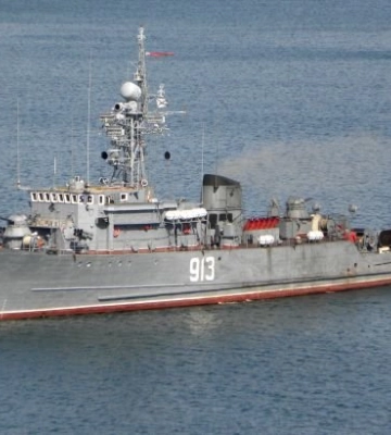 Українські військові ліквідували морський тральщик Чорноморського флоту РФ — ВМС