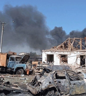 Унаслідок скидання вибухівки з дрона у Бериславі постраждала родина, у Кіндійці під час обстрілу поранено чоловіка (оновлено)