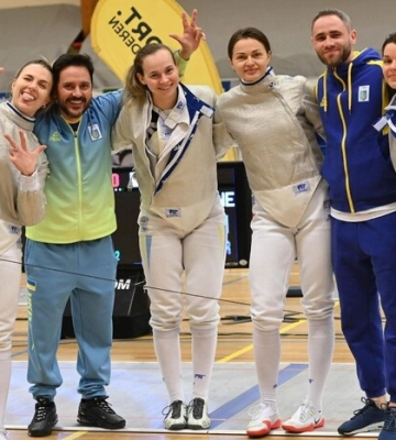 Українські шаблістки виграли етап Кубка світу з фехтування