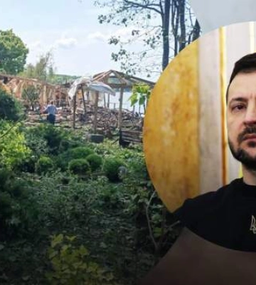 Дефіцит політичної волі світу щодо терору: Зеленський показав наслідки удару по Харківщині