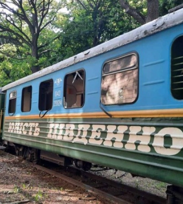 Унаслідок обстрілів окупантами Харківщини пошкоджено дитячу залізницю