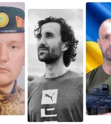 На Рівненщині попрощалися з трьома Героями: Михайлом Кручком, Сергієм Прокопчуком, Вікторем Гузією