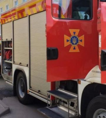 У Бродах горів підвал в одному із старих будинків